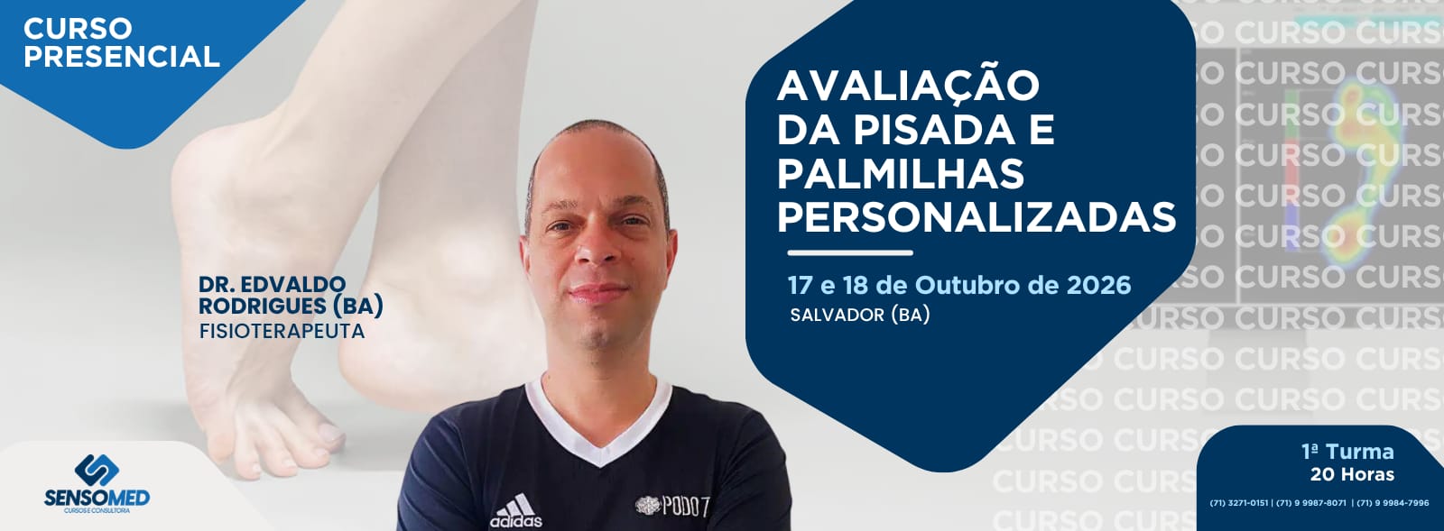 Avaliação da Pisada e Palmilhas Personalizadas