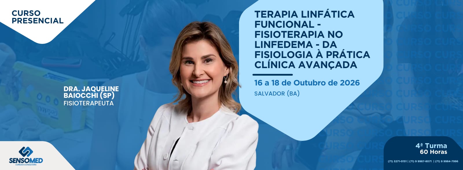 Curso Terapia Linfática Funcional – Fisioterapia no Linfedema – Da fisiologia à prática clínica avançada